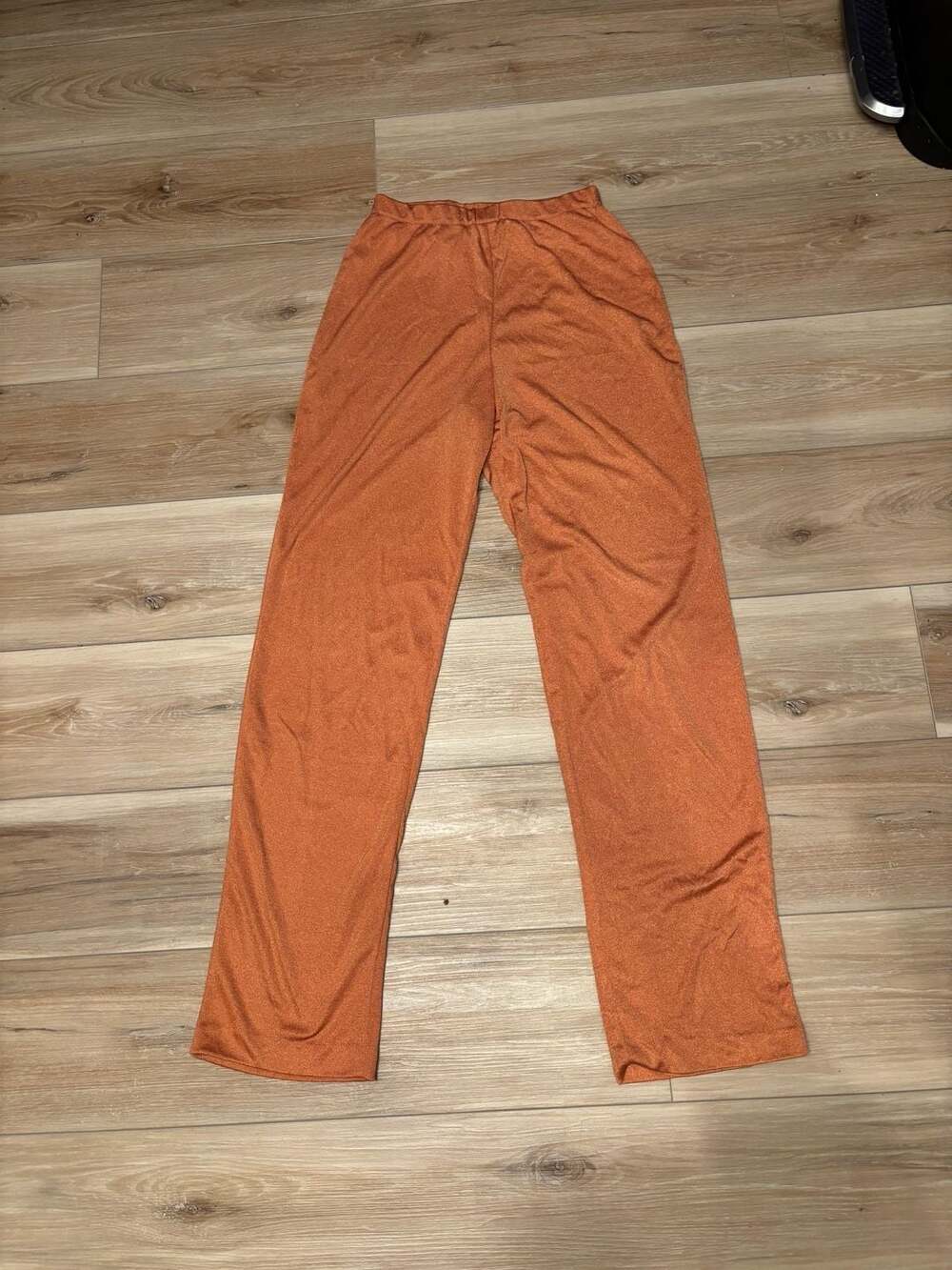 Vintage Joy Stevens California Women's Orange Straight Leg stretch Pants